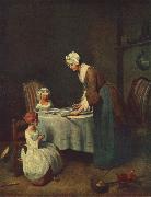 jean-Baptiste-Simeon Chardin The Prayer before Meal china oil painting reproduction